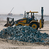 Work on phase one of the project is currently taking place, including the first runway and infrastructure works, which are being carried out by Al Nab Work on phase one of the project is currently taking place, including the first runway and infrastructure works, which are being carried out by Al Nab