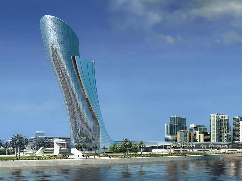 The UAE's Capital Gate in Abu Dhabi is certified by the Guinness World Records as the farthest-leaning manmade building. The UAE's Capital Gate in Abu Dhabi is certified by the Guinness World Records as the farthest-leaning manmade building.