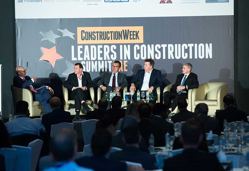 The panel at Leaders UAE included experts from Hill International, ALEC, Besix, Khatib and Alami, and Arabtec Construction, The panel at Leaders UAE included experts from Hill International, ALEC, Besix, Khatib and Alami, and Arabtec Construction,