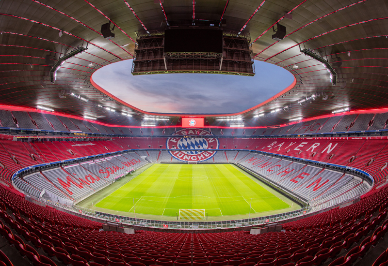Revenue from stadium naming rights in the german football bundesliga in 2019/20 (in million euros)*. Bayern Munich Stadium Name : Porsche UAE store's lighting provider to work on Bayern ...