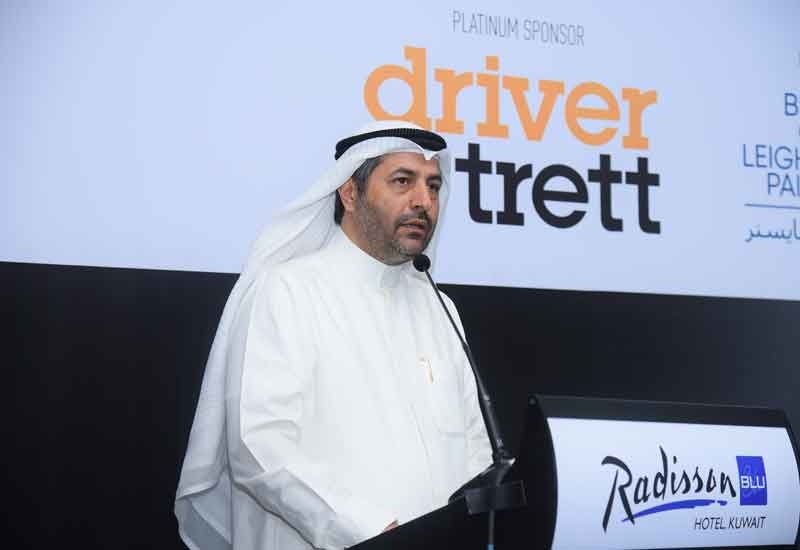 Talal Al-Shammari delivered the keynote speech at CW's Leaders in Construction Summit Kuwait 2018. Talal Al-Shammari delivered the keynote speech at CW's Leaders in Construction Summit Kuwait 2018.