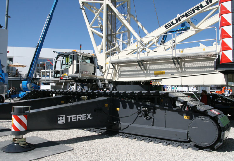 Pictured here is the Terex-Superlift-3800. American equipment giant Terex expects foreign exchange headwinds in the year ahead. Pictured here is the Terex-Superlift-3800. American equipment giant Terex expects foreign exchange headwinds in the year ahead.