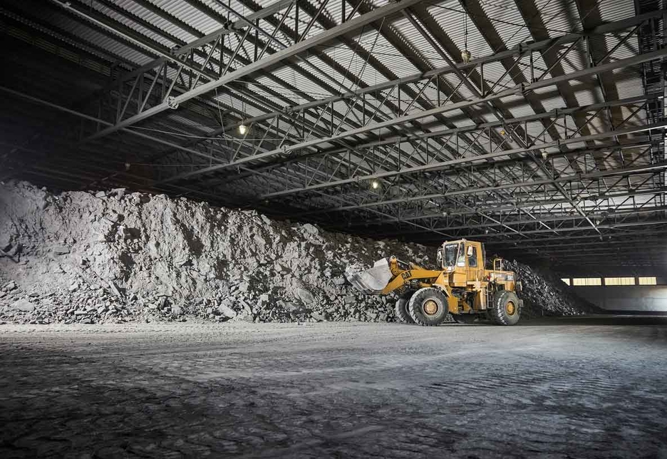 EGA has a huge warehouse to store spent pot lining in the UAE. EGA has a huge warehouse to store spent pot lining in the UAE.