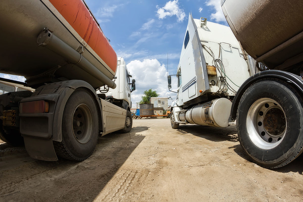 Operators of large fleets, such as construction contractors, can cut costs through proper vehicle management. Operators of large fleets, such as construction contractors, can cut costs through proper vehicle management.