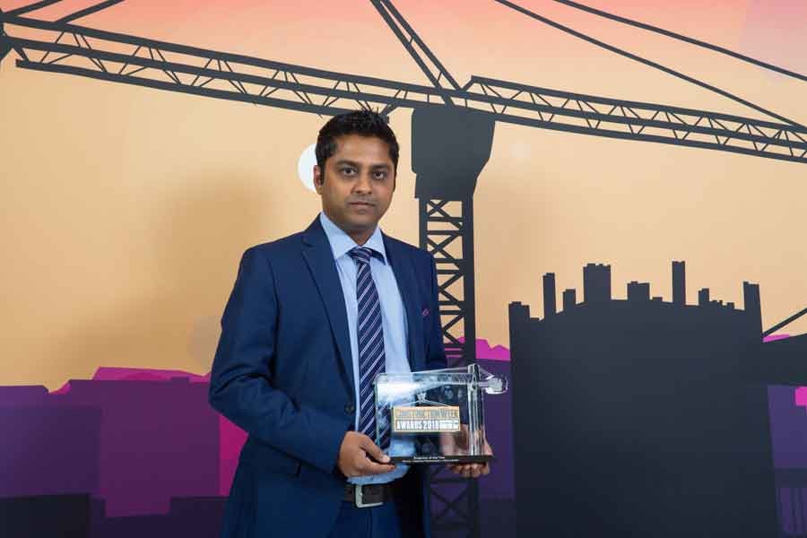 Baskaran Ramanatham from Atkins was named Construction Week Awards 2018's Engineer of the Year. Baskaran Ramanatham from Atkins was named Construction Week Awards 2018's Engineer of the Year.