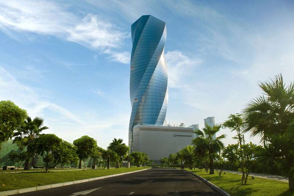 Twisting Tower, formally known as United Tower, offers 360° views of Manama and is Bahrain's sixth-tallest building. Twisting Tower, formally known as United Tower, offers 360° views of Manama and is Bahrain's sixth-tallest building.