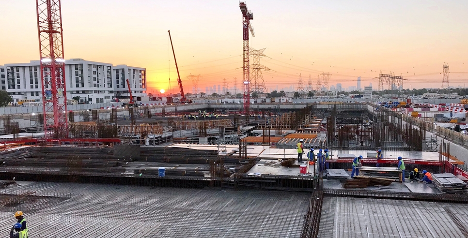 Sports Society, set to be the world's largest sports mall when it opens in 2020, is being built by Dubai contractor Khansaheb. Sports Society, set to be the world's largest sports mall when it opens in 2020, is being built by Dubai contractor Khansaheb.