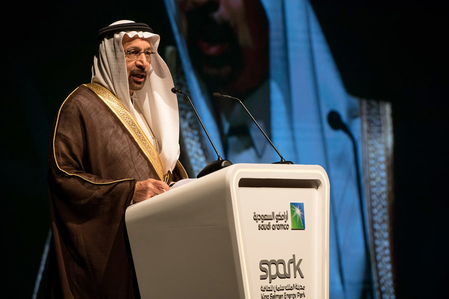HE Khalid Al-Falih is Saudi Arabia's Minister of Energy, Industry and Mineral Resources, and Saudi Aramco's chairman. HE Khalid Al-Falih is Saudi Arabia's Minister of Energy, Industry and Mineral Resources, and Saudi Aramco's chairman.