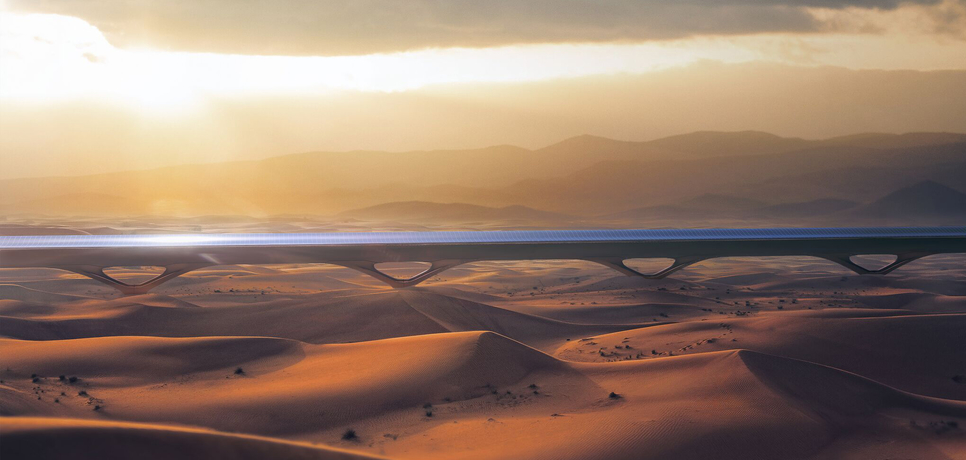 Hyperloop TT is working in Abu Dhabi. Hyperloop TT is working in Abu Dhabi.
