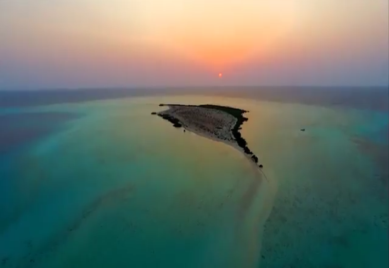 The Red Sea Project in Saudi Arabia. The Red Sea Project in Saudi Arabia.