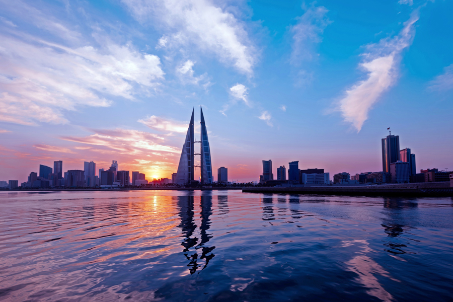 Non-oil growth is on the up in Bahrain, where economic diversification efforts are under way. Non-oil growth is on the up in Bahrain, where economic diversification efforts are under way.
