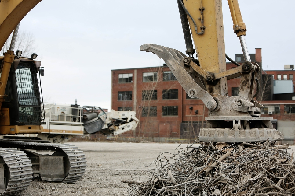 Building and demolition waste can now be recycled for UAE construction projects. Building and demolition waste can now be recycled for UAE construction projects.
