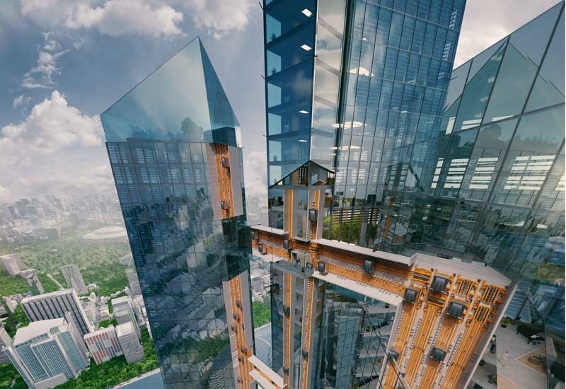 Thyssenkrupp is among the world's largest elevator companies. Pictured here is its 'Multi' system. Thyssenkrupp is among the world's largest elevator companies. Pictured here is its 'Multi' system.
