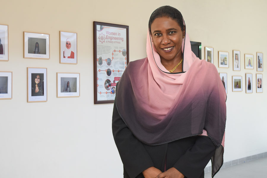 Dr Salwa Beheiry, associate professor of civil engineering, at American University of Sharjah's College of Engineering. Dr Salwa Beheiry, associate professor of civil engineering, at American University of Sharjah's College of Engineering.