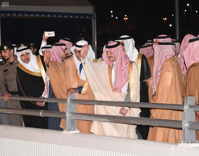 HRH Prince Saud bin Nayef bin Abdul Aziz opened three road projects in Dammam. HRH Prince Saud bin Nayef bin Abdul Aziz opened three road projects in Dammam.