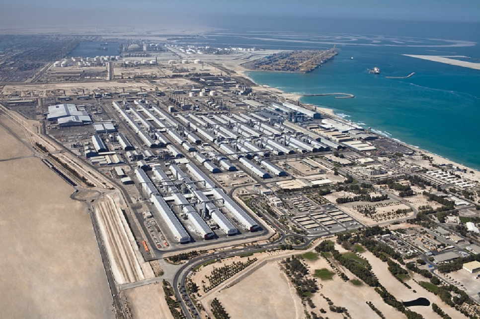EGA's Jebel Ali site is one of the UAE's largest industrial sites. EGA's Jebel Ali site is one of the UAE's largest industrial sites.