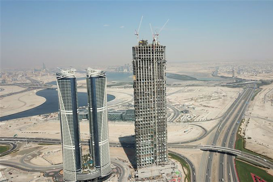 The tower is located next to Damac Towers by Paramount. The tower is located next to Damac Towers by Paramount.