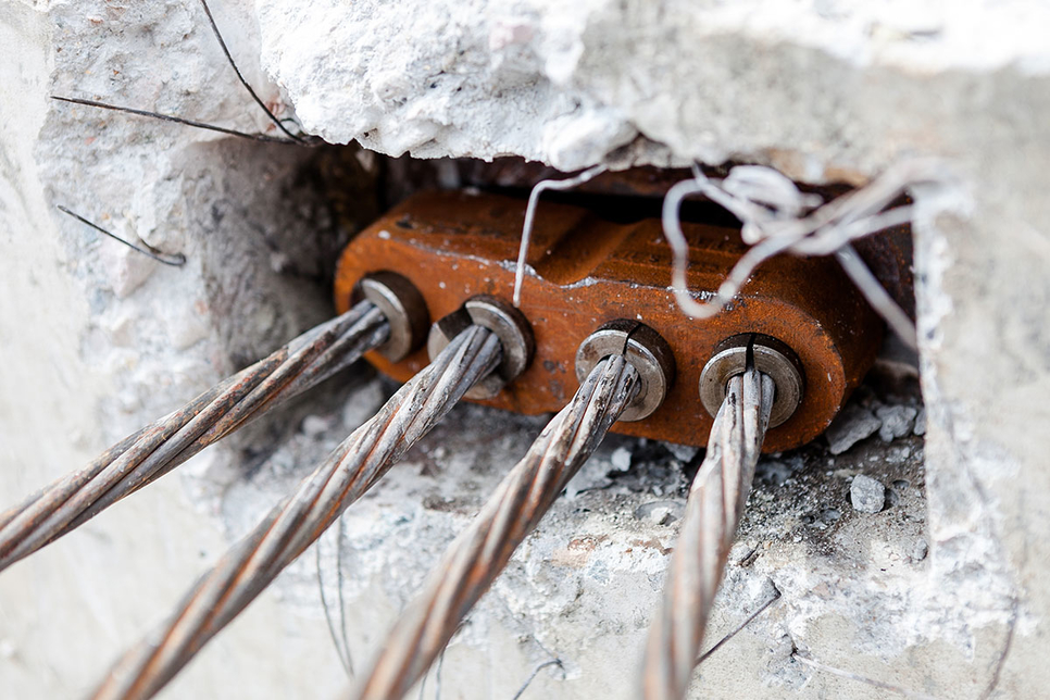 Post-tensioning is a tried-and-tested method for concrete reinforcement. Post-tensioning is a tried-and-tested method for concrete reinforcement.