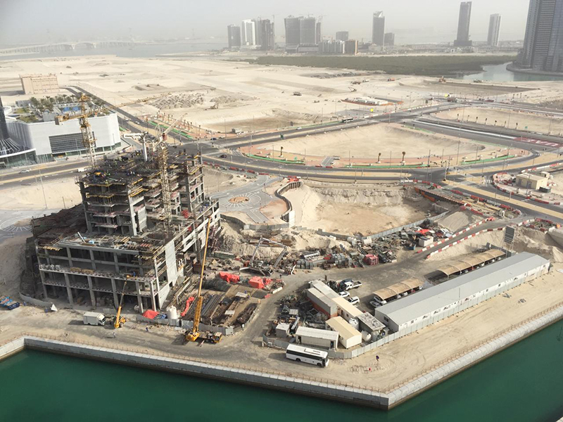 Eshraq is developing the Marina Rise tower in Abu Dhabi. Eshraq is developing the Marina Rise tower in Abu Dhabi.
