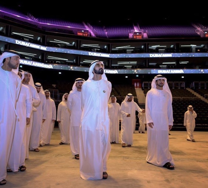 Dubai Arena will have a capacity of 17,000 spectators. Dubai Arena will have a capacity of 17,000 spectators.