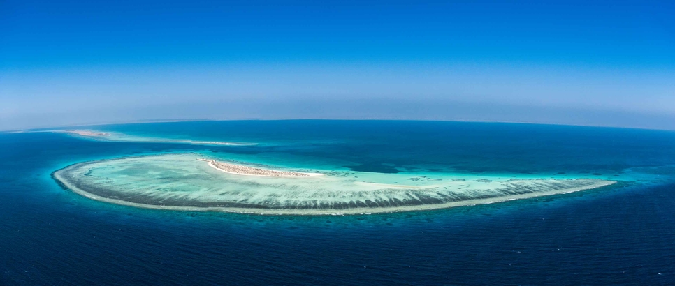 The Red Sea Project in Saudi Arabia. The Red Sea Project in Saudi Arabia.
