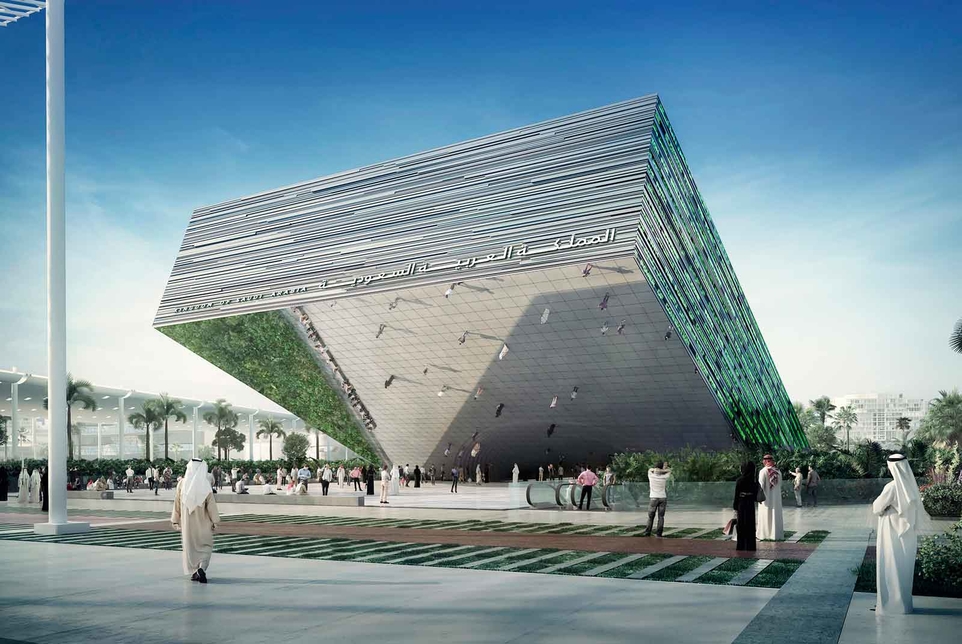 Construction on Expo 2020 Dubai's Saudi pavilion started in February. Construction on Expo 2020 Dubai's Saudi pavilion started in February.