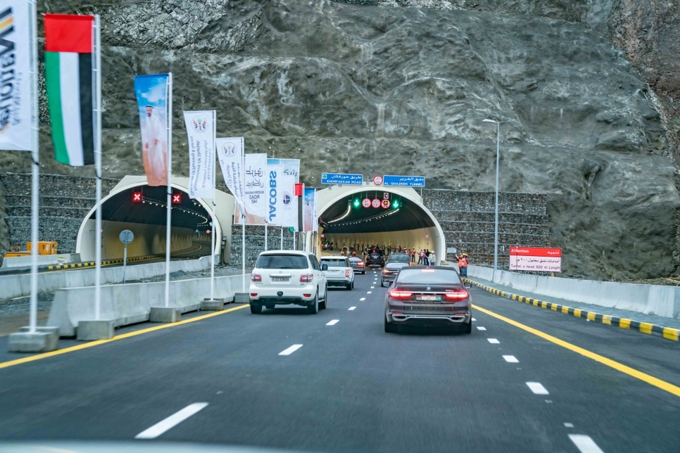 The Sharjah-Khor Fakkan Road is 89km long. The Sharjah-Khor Fakkan Road is 89km long.