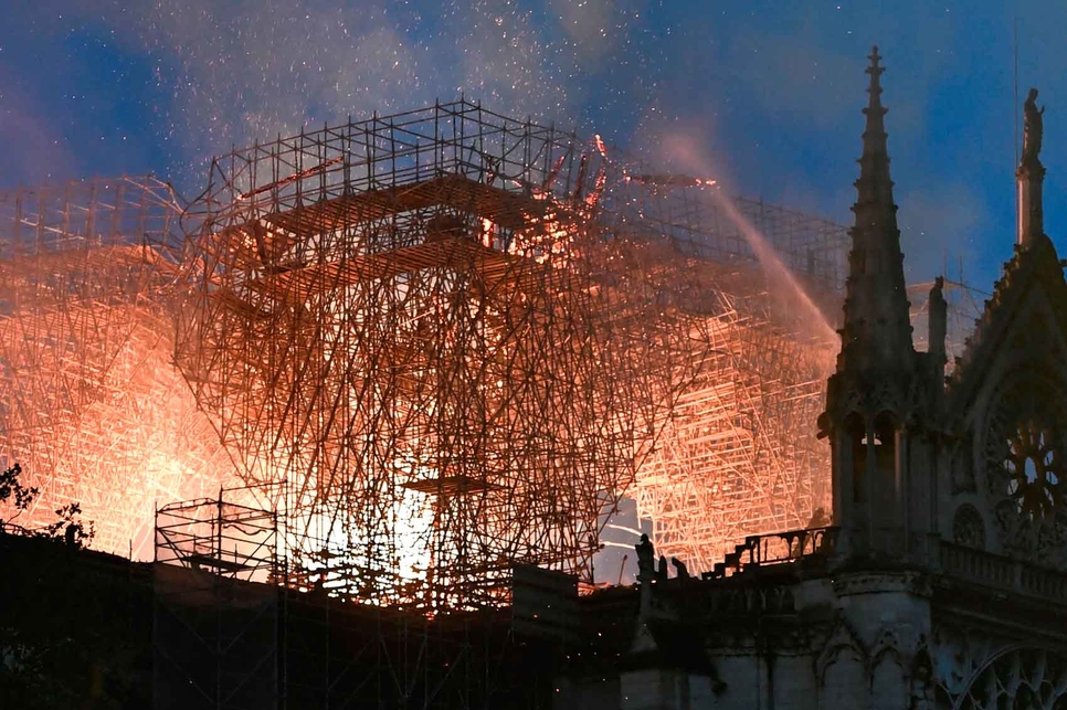 Global construction news France's Total donates 112m to rebuild fire