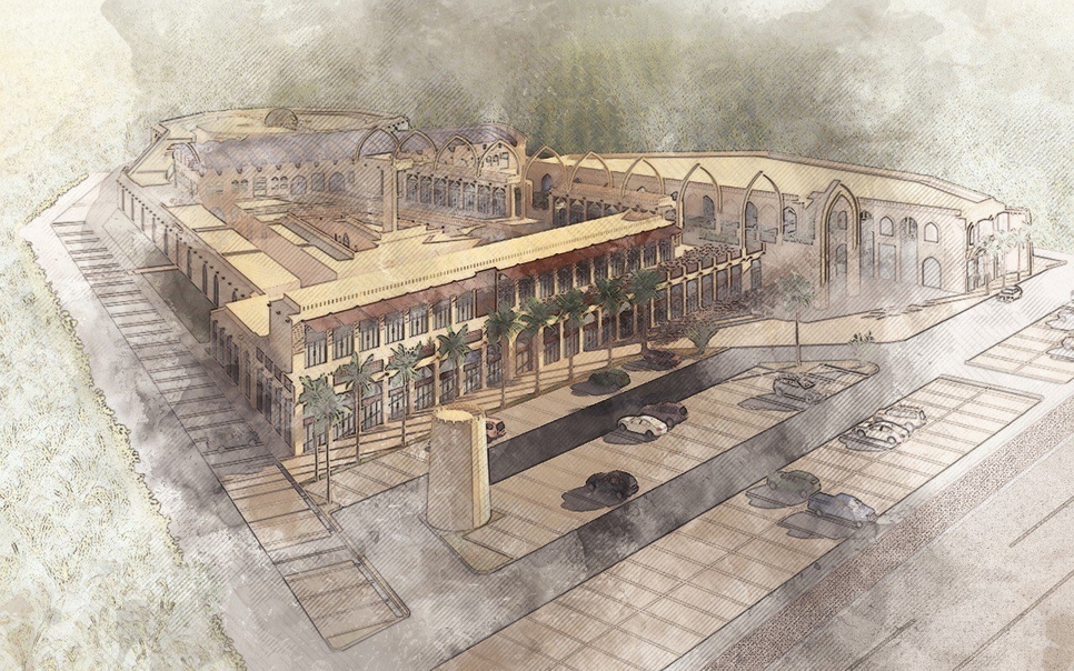 Sohar's Bazaar project will comprise 300 shops.
Sohar's Bazaar project will comprise 300 shops.