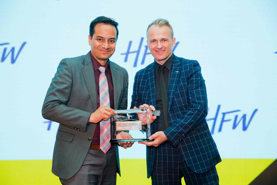 Voltas Oman's Jaldeep Virani won CW Oman Awards 2019 honours. Voltas Oman's Jaldeep Virani won CW Oman Awards 2019 honours.