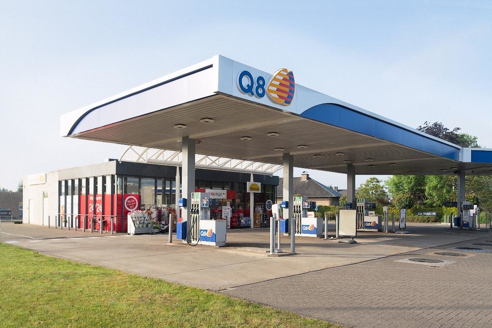 A Q8 Station in Belgium. A Q8 Station in Belgium.