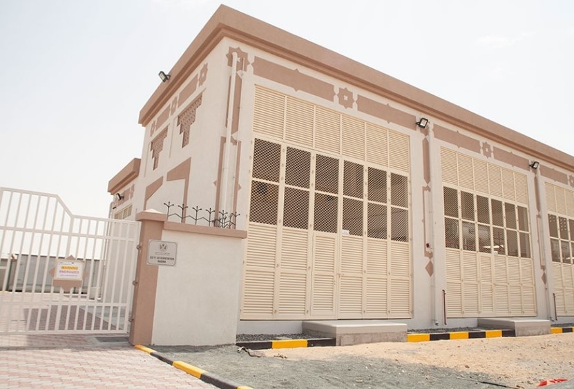 Nasma's main substation is ready. Nasma's main substation is ready.