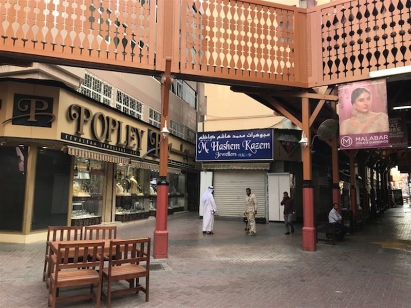 Inside Deira's traditional market in Dubai. Inside Deira's traditional market in Dubai.
