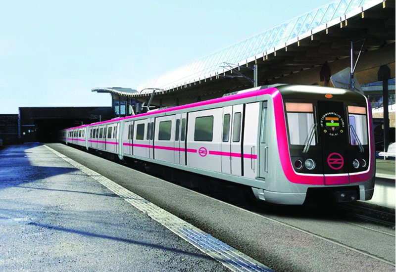 Pink Line is part of India's Delhi Metro. Pink Line is part of India's Delhi Metro.