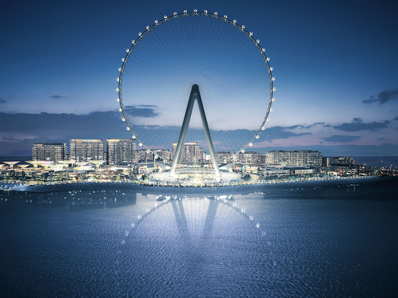 Ain Dubai will open in time for Expo 2020. Ain Dubai will open in time for Expo 2020.