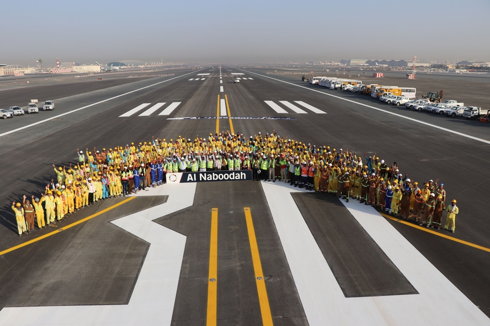 Al Naboodah has completed the DXB project. Al Naboodah has completed the DXB project.