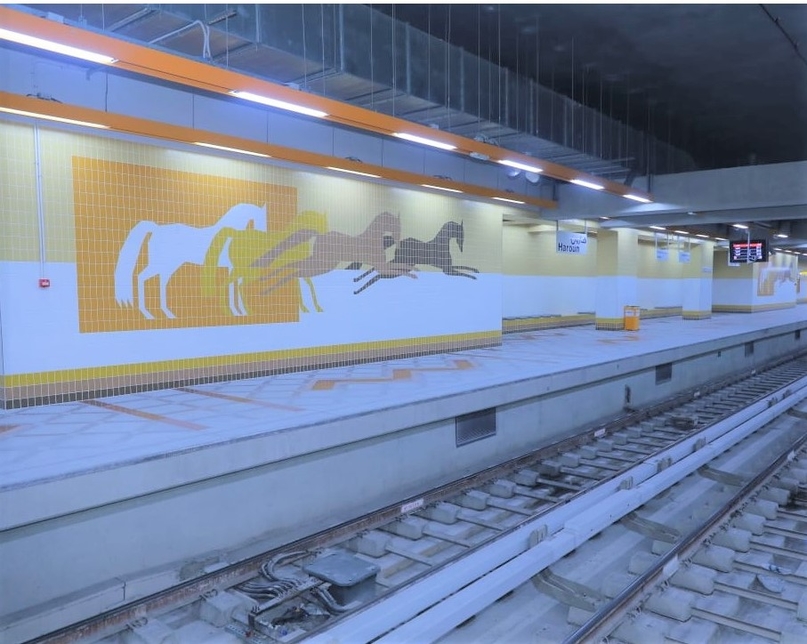 Cairo Metro's Line 3 has noted construction progress. Cairo Metro's Line 3 has noted construction progress.