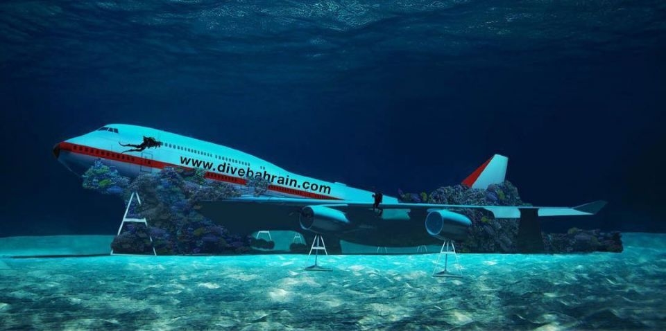 The Boeing 747 will feature at Dive Bahrain. The Boeing 747 will feature at Dive Bahrain.