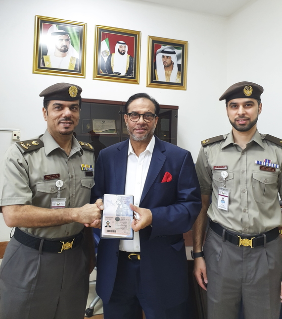 The first Bangladeshi has received the UAE's Gold Card. The first Bangladeshi has received the UAE's Gold Card.