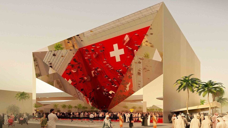 Expo 2020 Dubai's Swiss pavilion is named Belle Vues. Expo 2020 Dubai's Swiss pavilion is named Belle Vues.