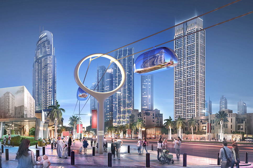 RTA is developing Dubai's Skypods. RTA is developing Dubai's Skypods.