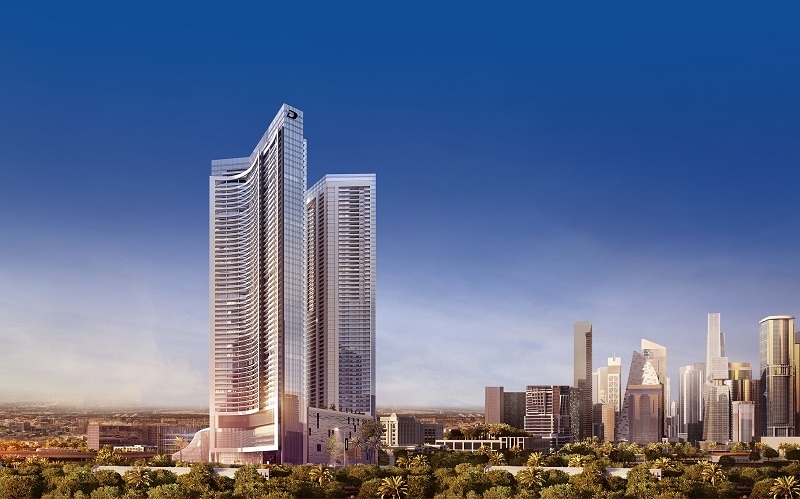 DAMAC is developing Aykon City in Dubai. DAMAC is developing Aykon City in Dubai.
