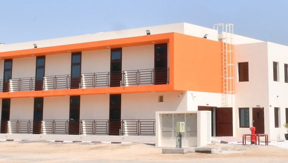Ducab's worker homes in Jebel Ali. Ducab's worker homes in Jebel Ali.