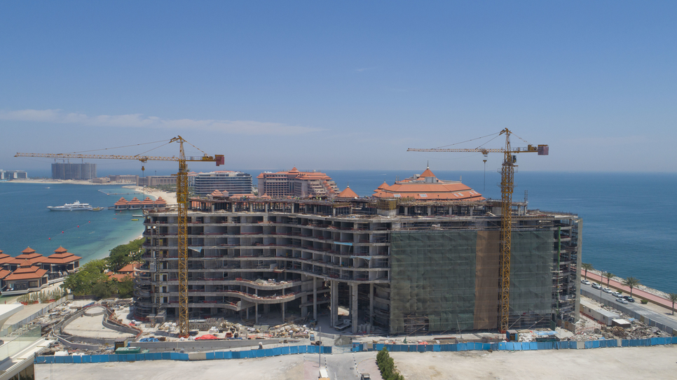 The Mina by Azizi on Dubai's Palm Jumeirah. The Mina by Azizi on Dubai's Palm Jumeirah.