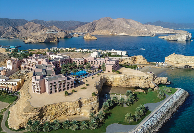 Shangri La's Al Husn Resort and Spa, Muscat. Shangri La's Al Husn Resort and Spa, Muscat.