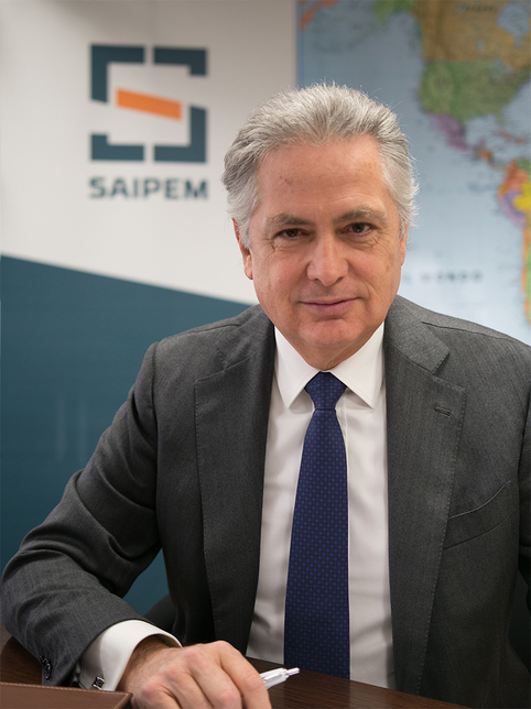 Stefano Cao, CEO of Saipem. Stefano Cao, CEO of Saipem.