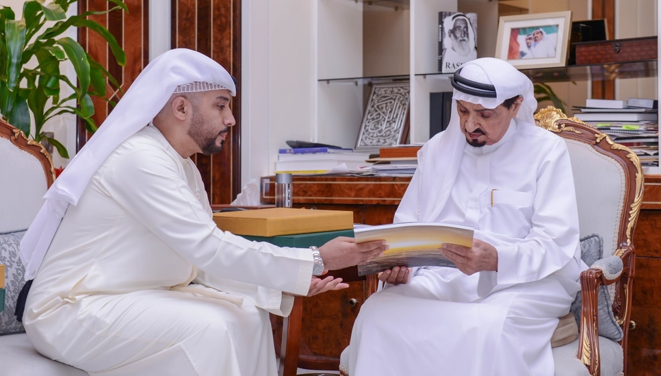 The Ajman Ruler was presented the plan. The Ajman Ruler was presented the plan.