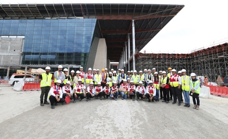 Bahrain is training staff on its new terminal building. Bahrain is training staff on its new terminal building.