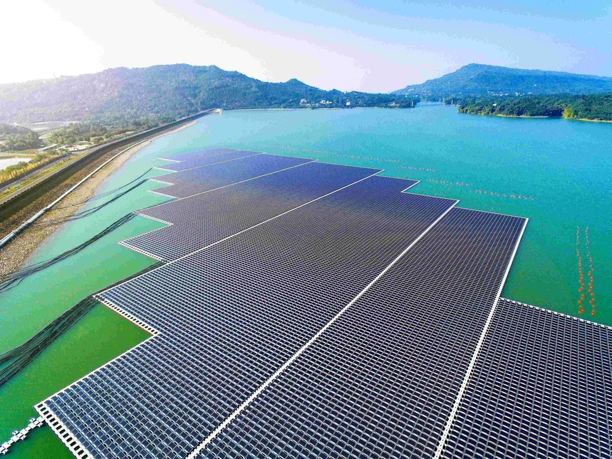 A floating solar PV plant is being explored for Dubai. A floating solar PV plant is being explored for Dubai.