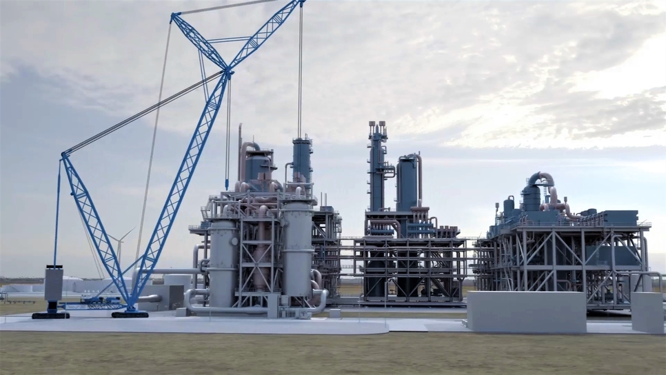 GCGV's project will be built in Texas. GCGV's project will be built in Texas.